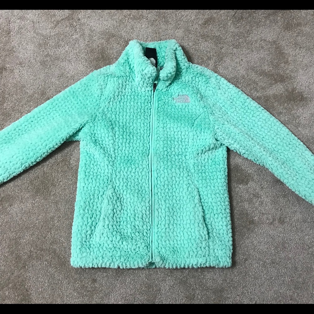 The north face jacket size girls medium. 10-12